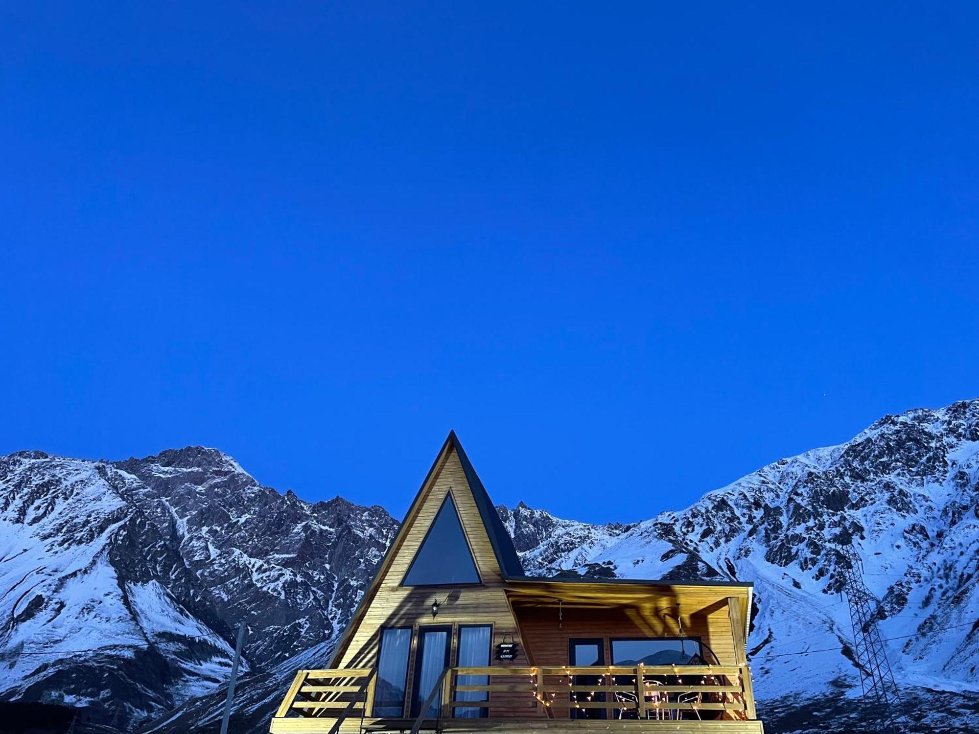 Apartamento Memory Hut_Kazbegi Exterior foto